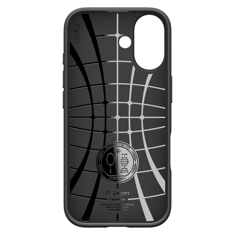 Apple iPhone 17 6.3'' Spigen Liquid Air TPU Case Cover, Black (1)