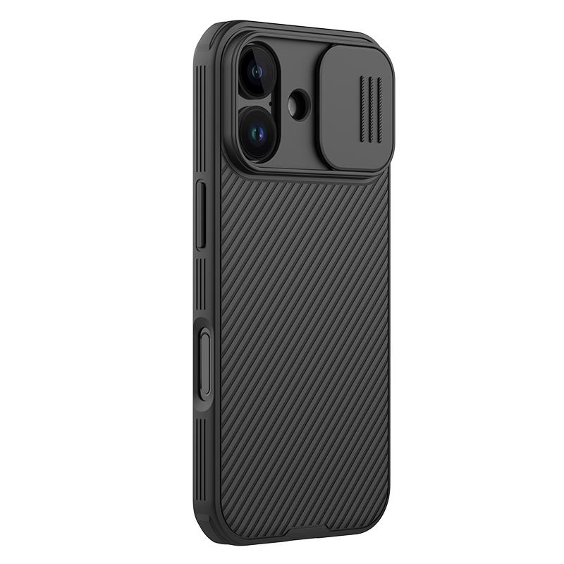 Nillkin CamShield Pro Magnetic Case Compatible with MagSafe iPhone 17 - Black (1)