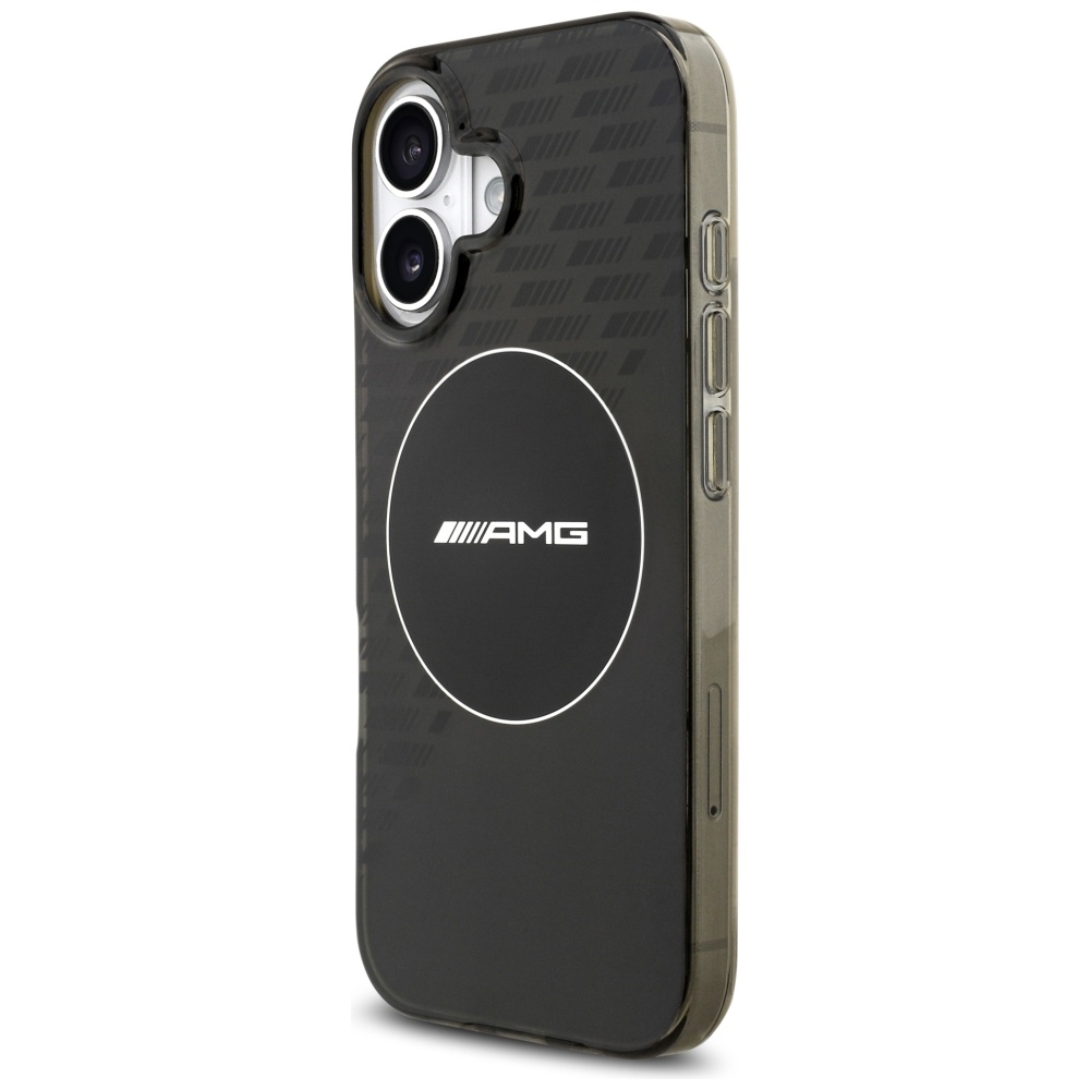 AMG Nauble Layer Transparent Smocked MagSafe Phone Case Cover iPhone 17 - Black (0)