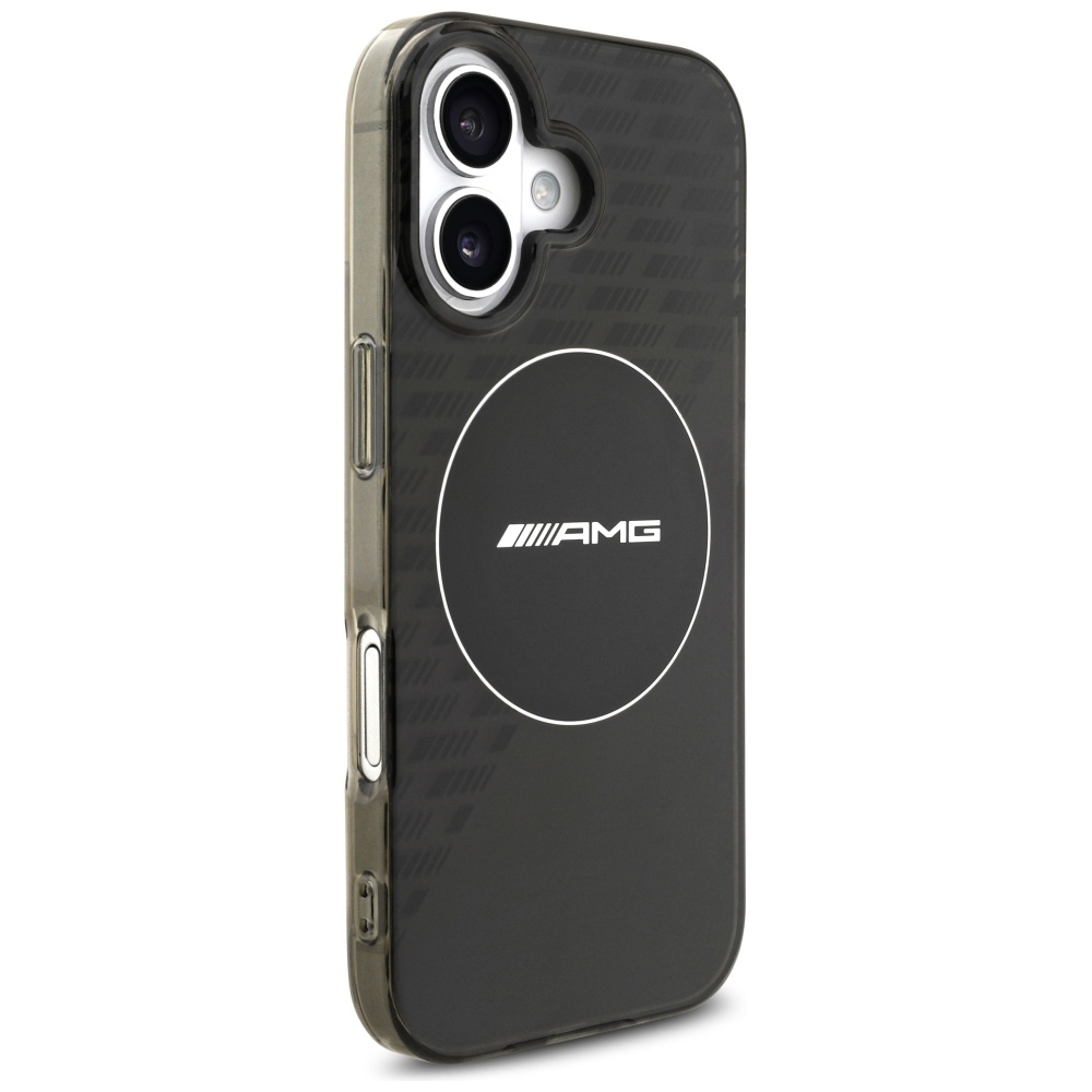 AMG Nauble Layer Transparent Smocked MagSafe Phone Case Cover iPhone 17 - Black (2)