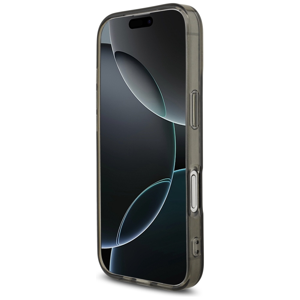 AMG Nauble Layer Transparent Smocked MagSafe Phone Case Cover iPhone 17 - Black (3)