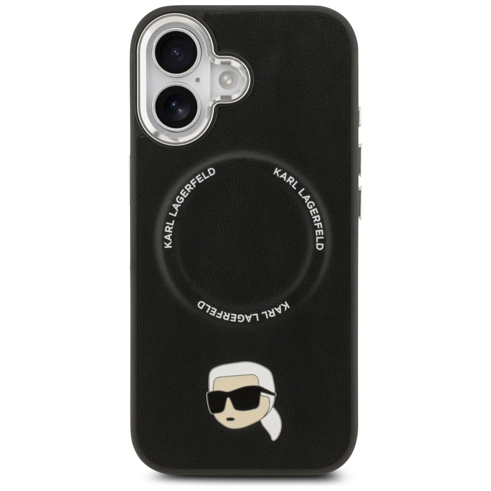 Karl Lagerfeld Karl Pin MagSafe Phone Case Cover iPhone 17 - Black (1)