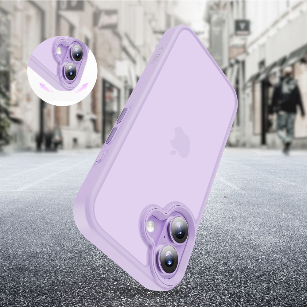 Tech-Protect MagMat iPhone 17 Case - Purple (3)