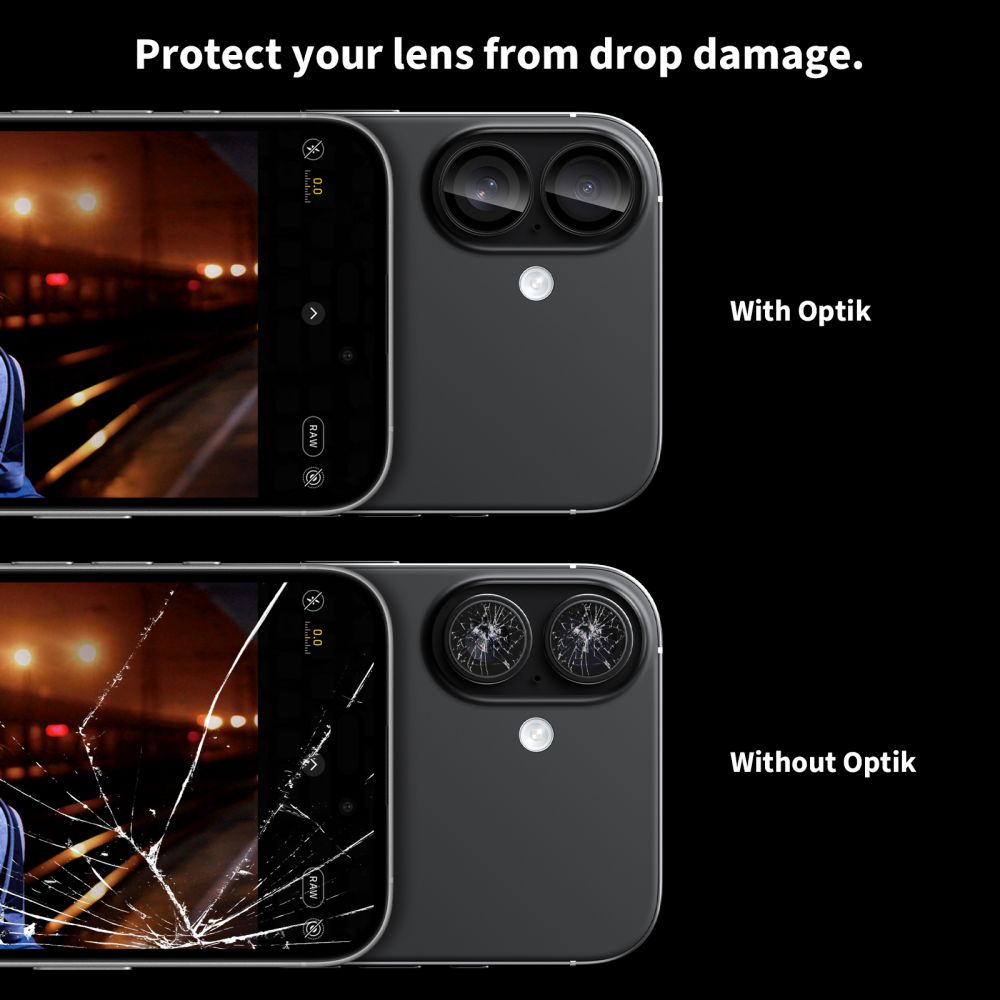 Tech-Protect Camring Fit+ Camera Cover iPhone 17 - Clear (2)