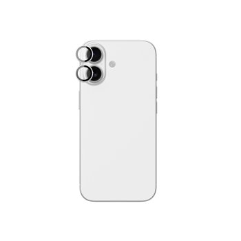 AmazingThing Lens Glass iPhone 17 with Silver Aluminum Frame