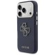 Guess FW Resin Logo Phone Case Cover iPhone 17 Pro - Blue