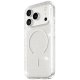 CARE by PanzerGlass Flagship Urban Explorer Case w. White MagSafe iPhone 17 Pro - Clear Glitter