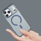 Magnetic Abrasive iPhone 17 Pro Case Compatible with MagSafe - Matte Blue