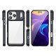 Outer Space Phone Case Cover iPhone 17 Pro - Black Transparent