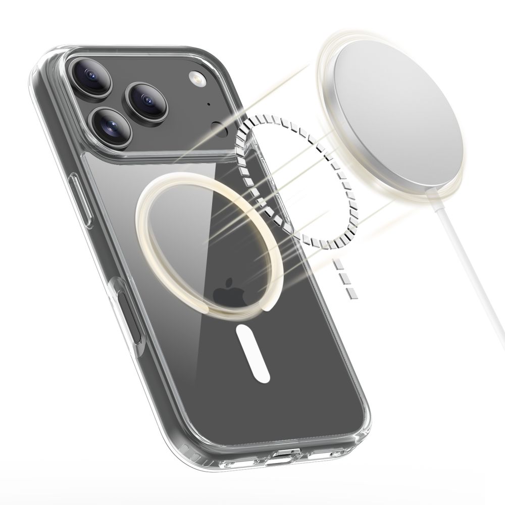 Tech-Protect FlexAir Hybrid MagSafe Phone Case Cover iPhone 17 Pro - Clear (0)