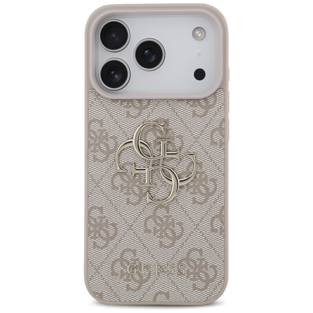 Guess 4G Big Logo Phone Case Cover iPhone 17 Pro - Pink (1)