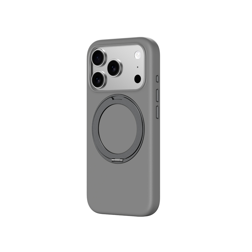 AmazingThing Cloudie iPhone 17 Pro Case with Stand - Gray (3)