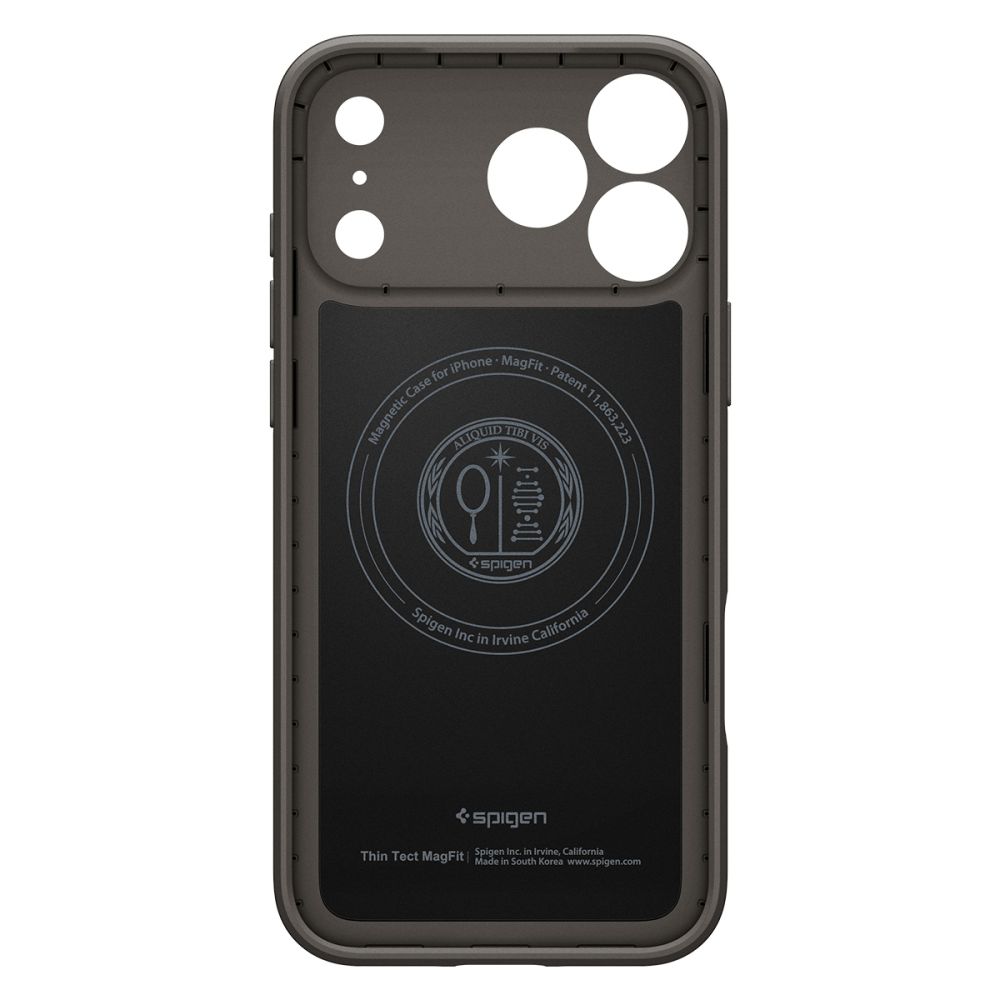Spigen Thin Fit MagSafe Phone Case Cover iPhone 17 Pro - Gray (3)