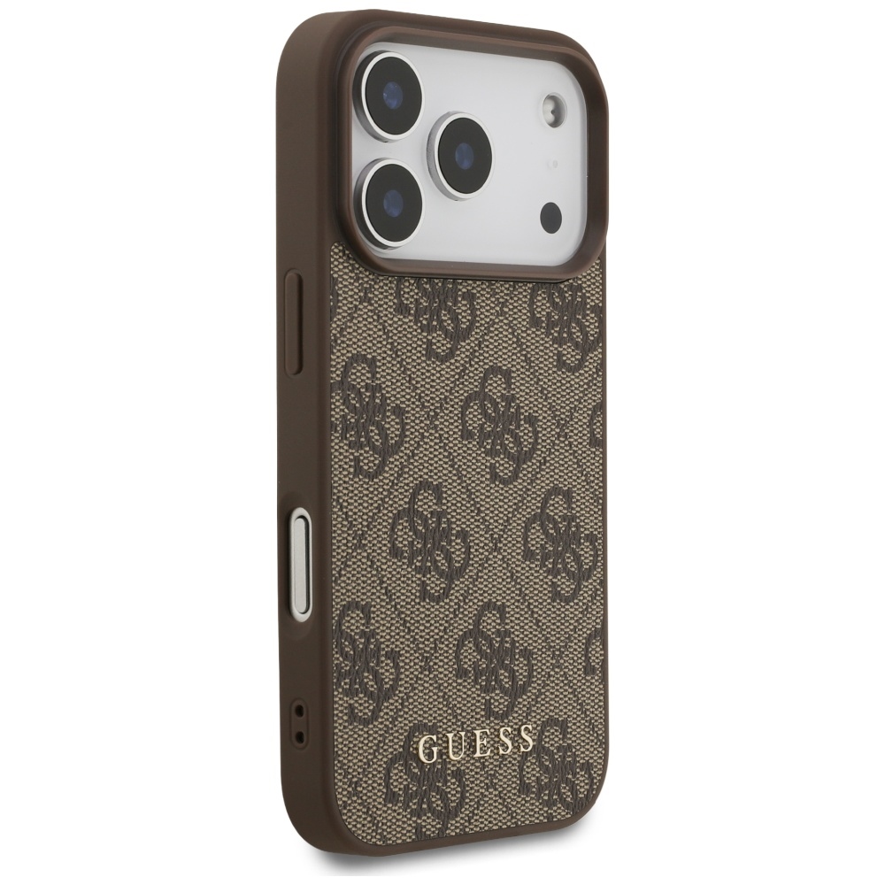 Guess 4G Classic Phone Case Cover iPhone 17 Pro - Brown (2)