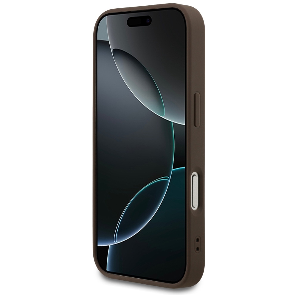 Guess 4G Classic Phone Case Cover iPhone 17 Pro - Brown (3)