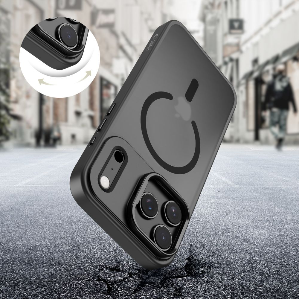 Tech-Protect MagStand MagSafe Phone Case Cover iPhone 17 Pro - matte black (3)