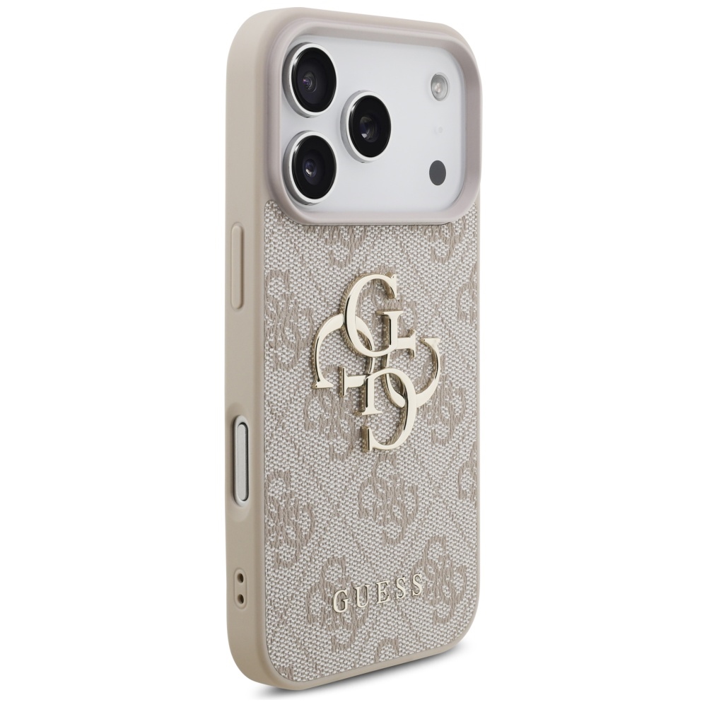 Guess 4G Strap 4G Classic Logo Phone Case Cover iPhone 17 Pro - Pink (2)