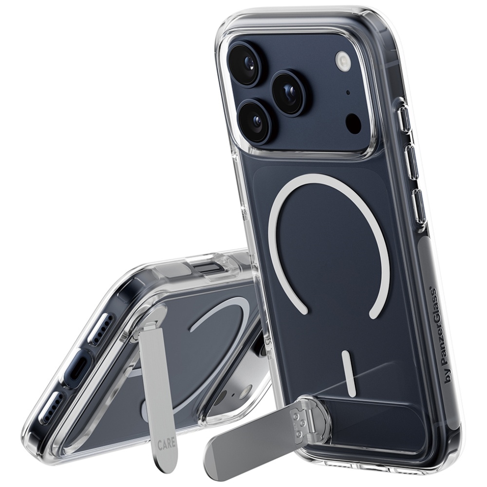 CARE by PanzerGlass Feature Case w. Kickstand MagSafe iPhone 17 Pro - Clear (0)