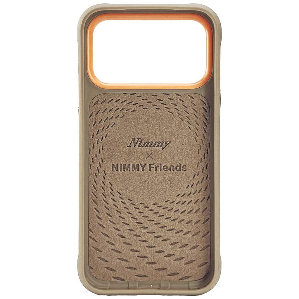 Nimmy Cool&Cute 2.0 Bear Phone Case Cover iPhone 17 Pro - Beige (2)