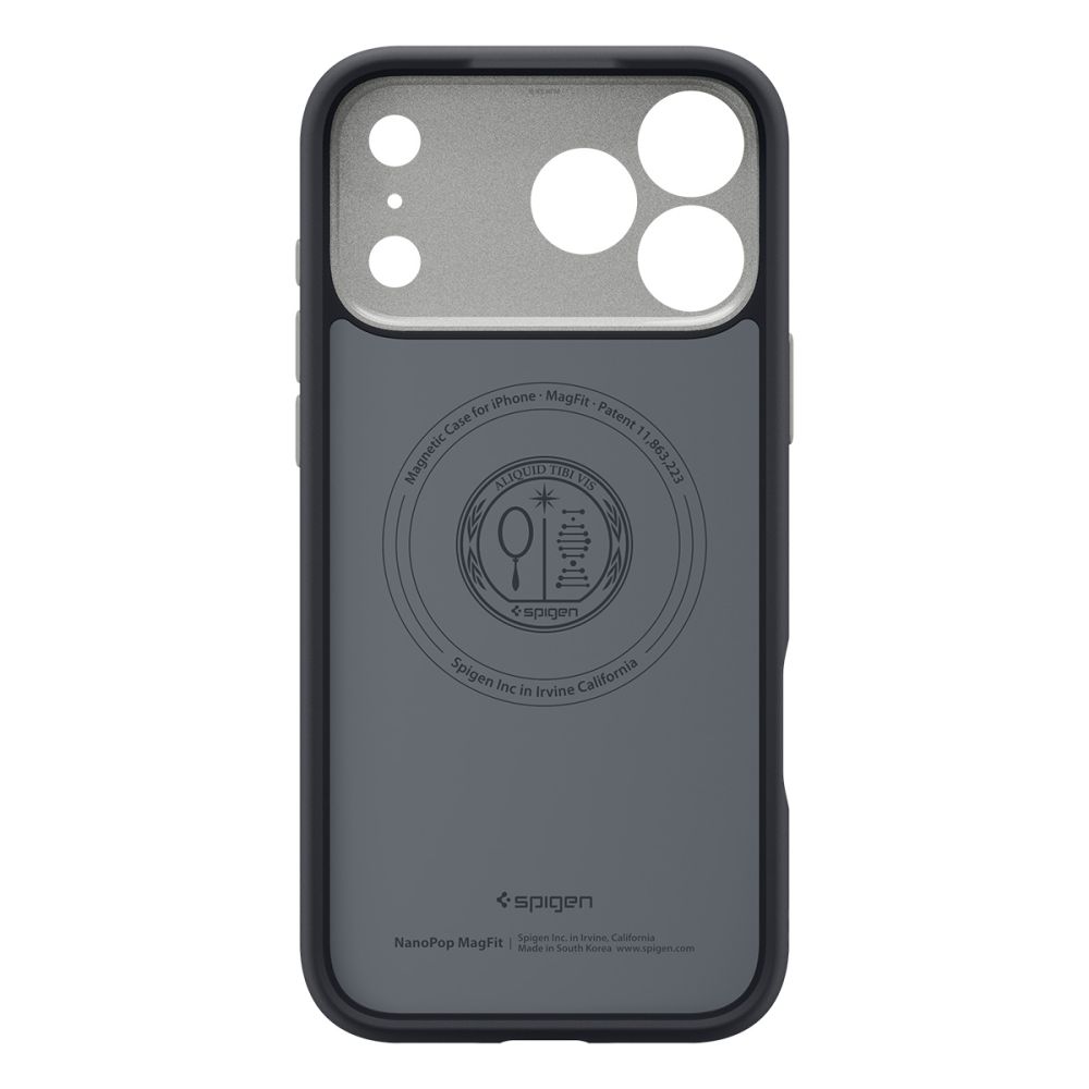 Spigen Nano Pop MagSafe Phone Case Cover iPhone 17 Pro - Black (1)