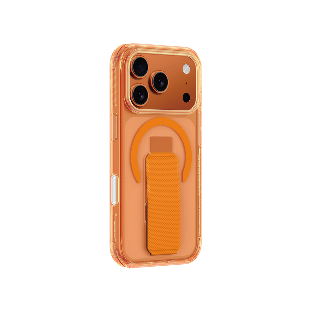 AmazingThing Titan Pro Holder Phone Case Cover iPhone 17 Pro compatible with MagSafe - orange (0)