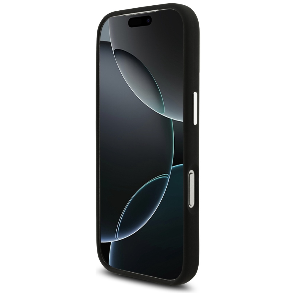 AMG Silicone Oversize Rhombs MagSafe Phone Case Cover iPhone 17 Pro - Black (3)