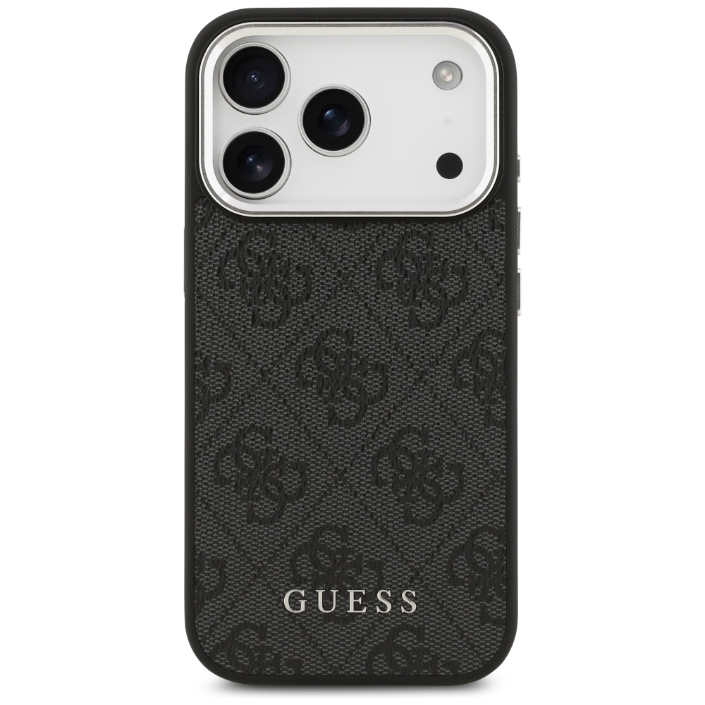 Guess 4G Classic Logo MagSafe Phone Case Cover iPhone 17 Pro - black (1)