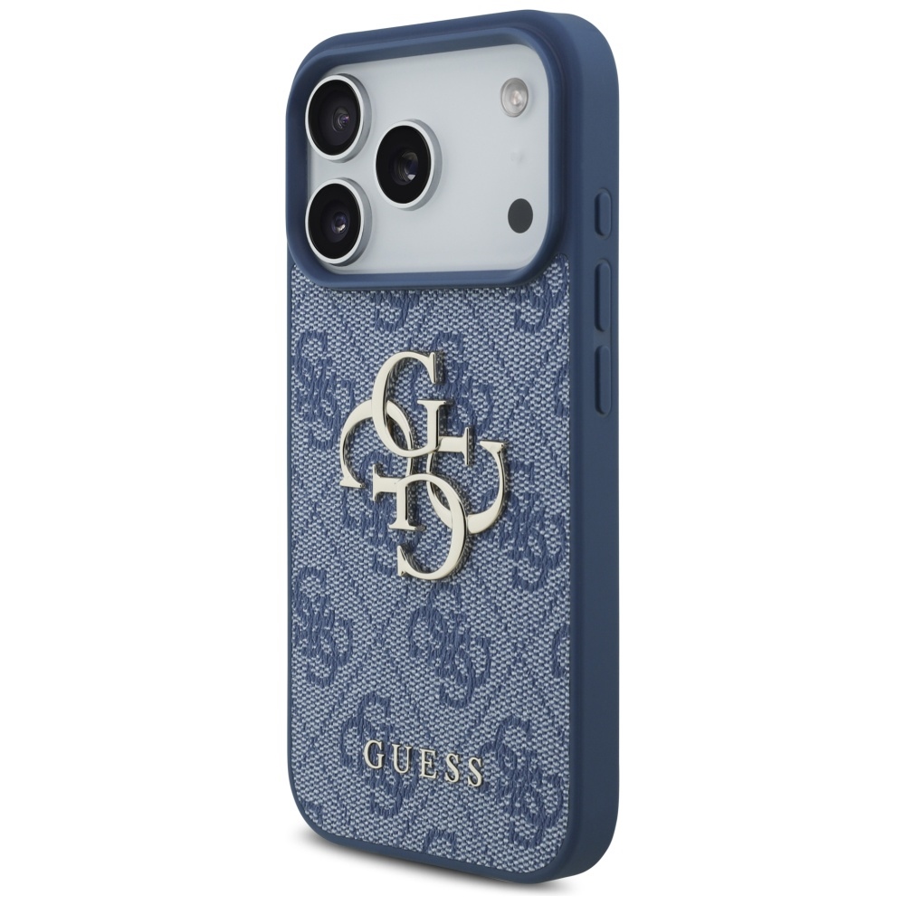 Guess 4G Big Logo Phone Case Cover iPhone 17 Pro - Blue (0)