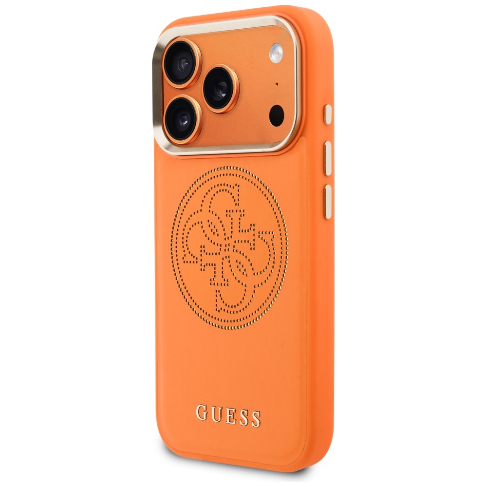 Guess Perated 4G MagSafe Phone Case Cover iPhone 17 Pro - orange (0)
