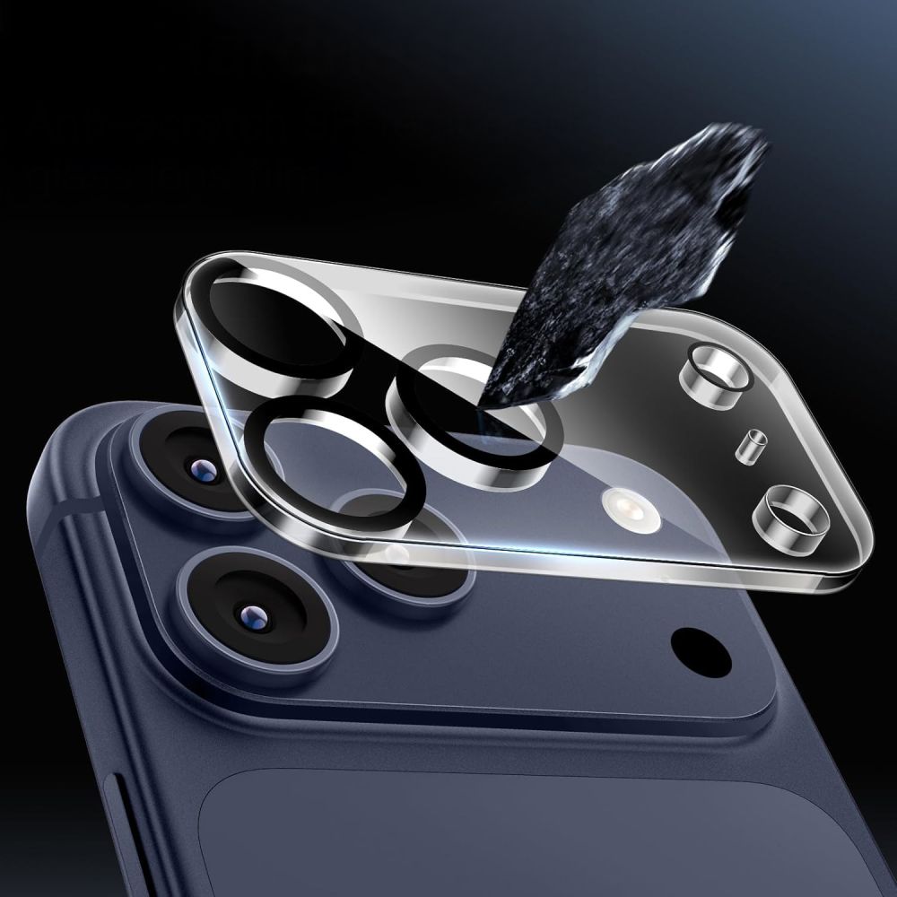Tech-Protect Cam Fit+ Camera Cover iPhone 17 Pro - Clear (1)