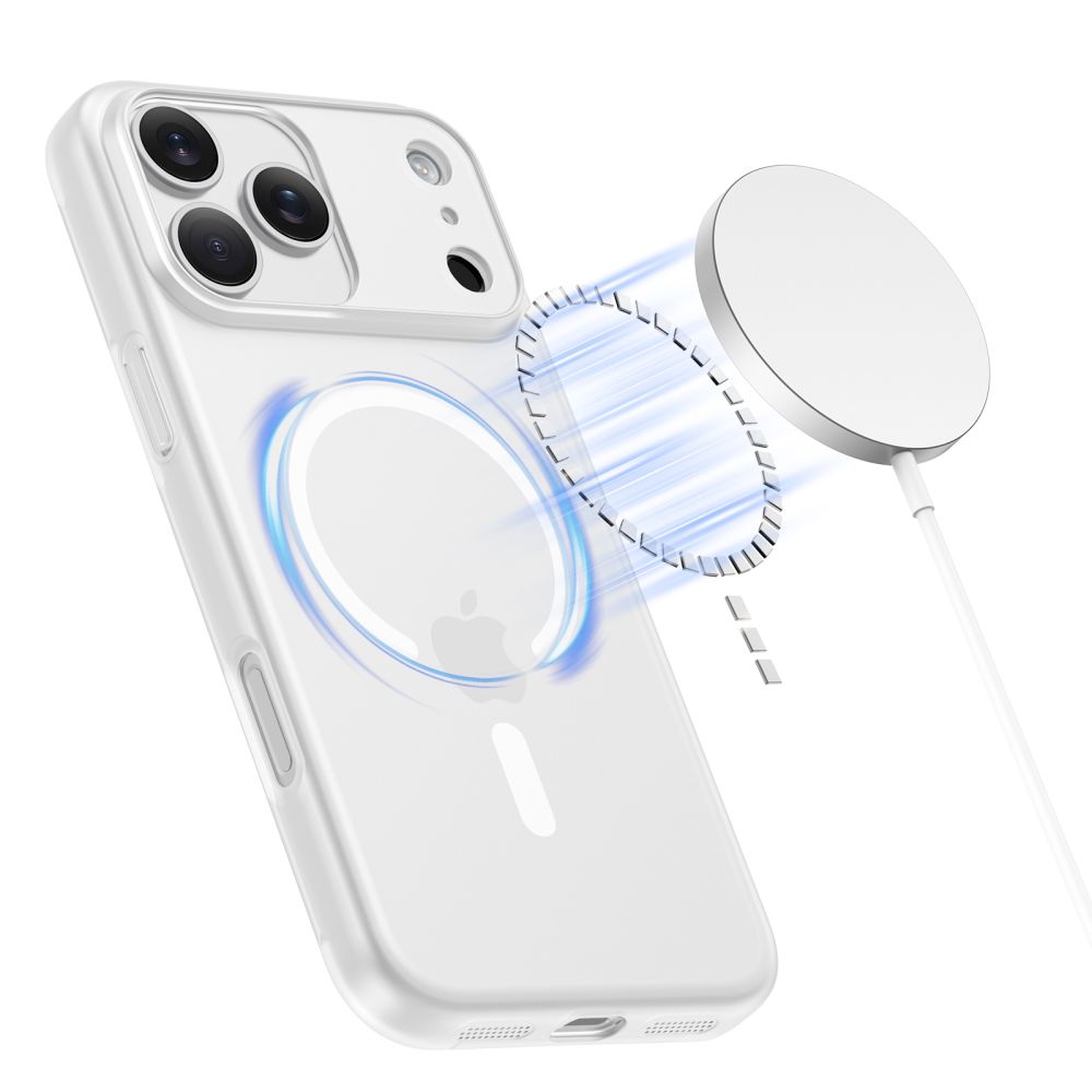 Tech-Protect MagSlim MagSafe Phone Case Cover iPhone 17 Pro Max - Matte White (0)