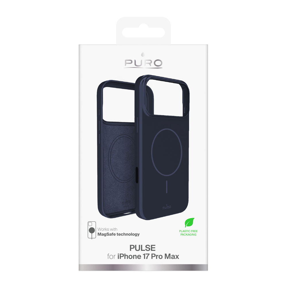 Puro Pulse iPhone 17 Pro Max Polycarbonate Protective Case - Dark Blue (0)