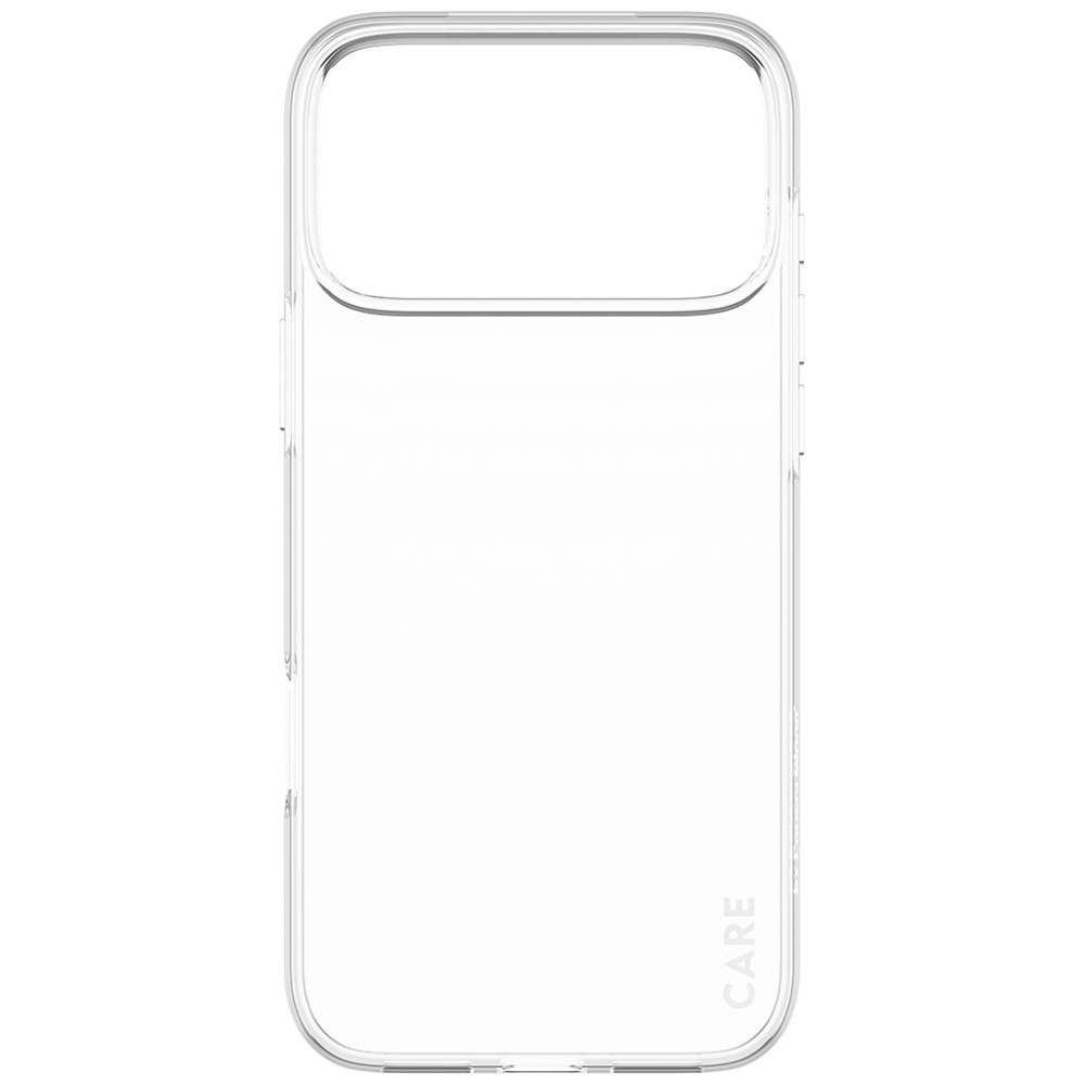 CARE by PanzerGlass Fashionable X-Ray Soft Basic Phone Case Cover iPhone 17 Pro Max - Transparent (1)
