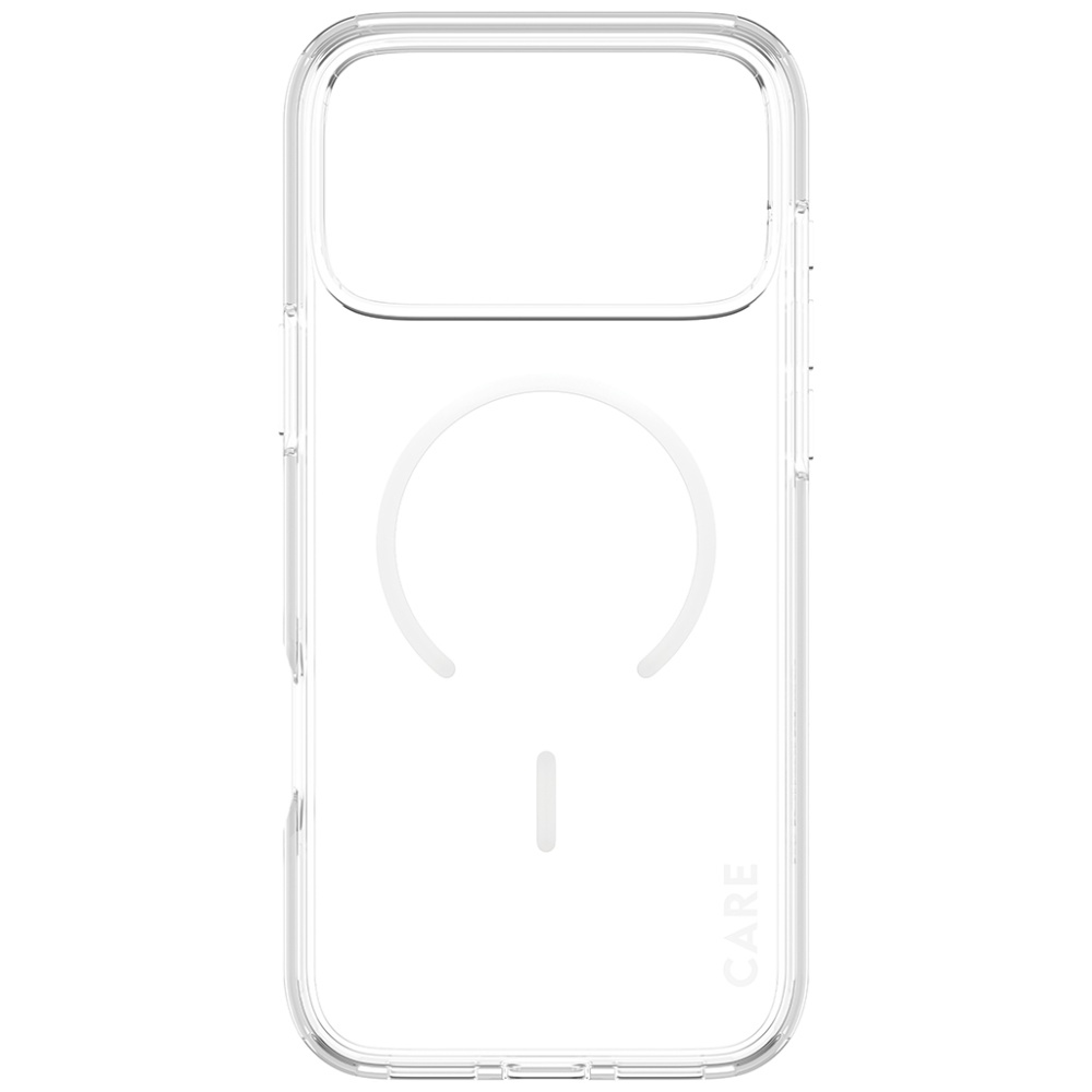 CARE by PanzerGlass Flagship Urban Explorer Case w. White MagSafe iPhone 17 Pro Max - Transparent (1)
