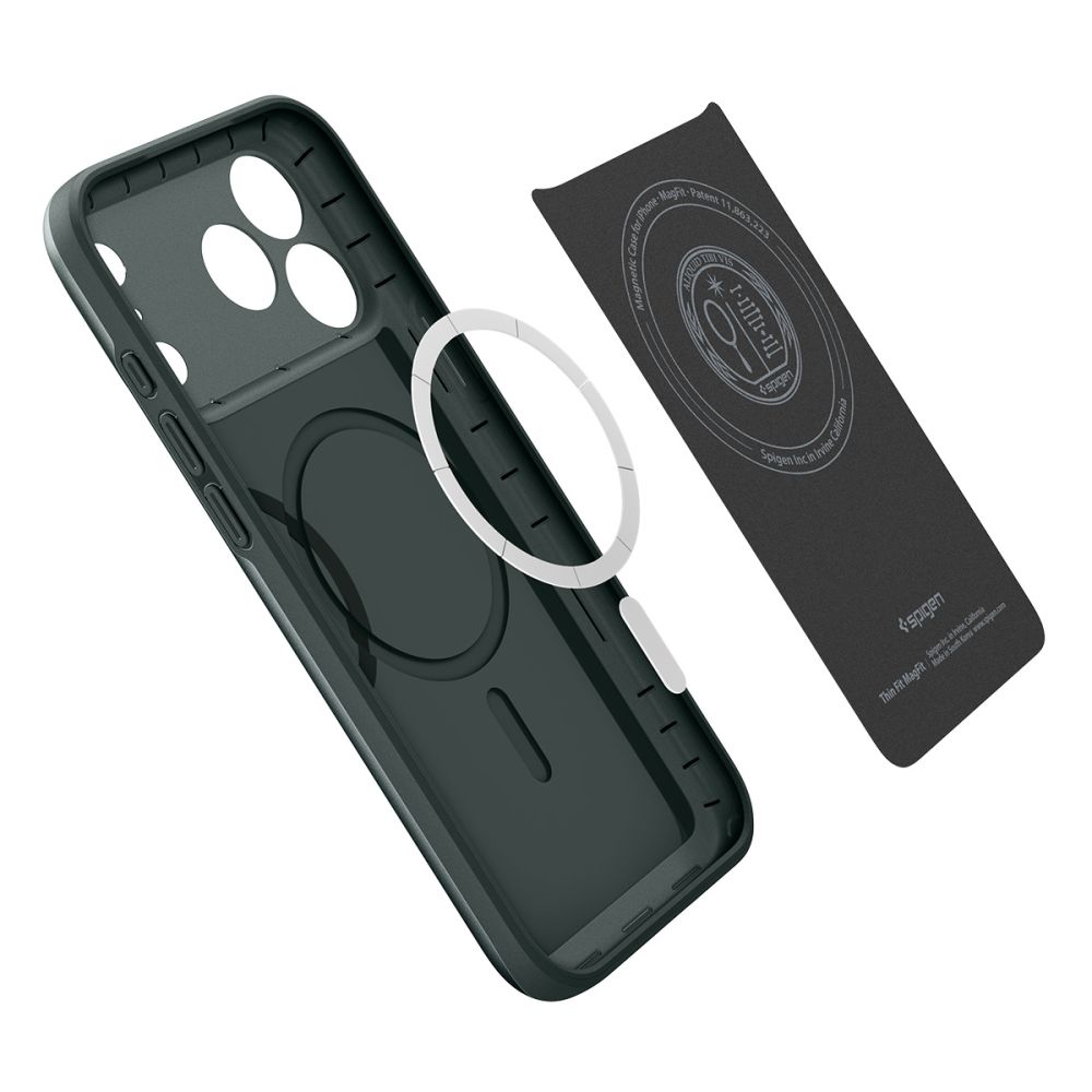 Spigen Thin Fit MagSafe Phone Case Cover iPhone 17 Pro Max - Green (3)