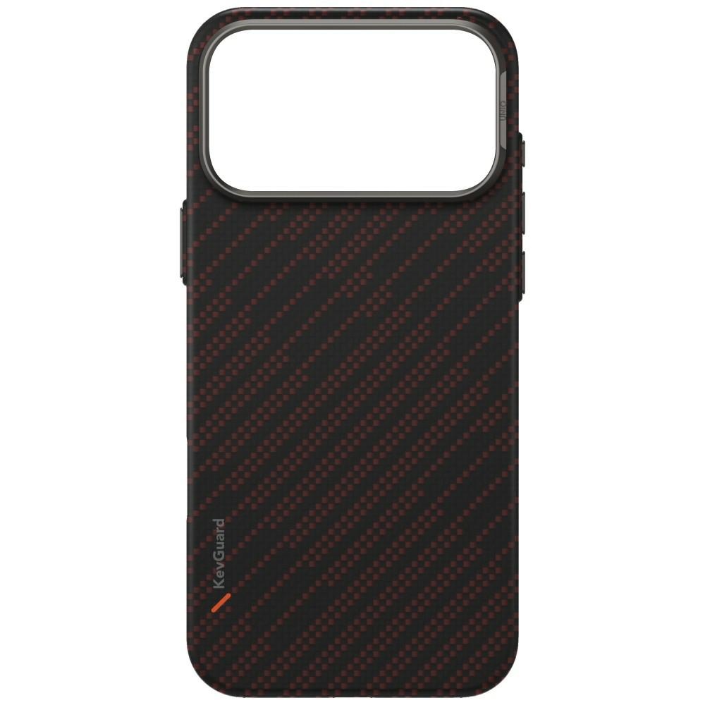 Uniq Keva EDGE Magclick Charging Phone Case Cover iPhone 17 Pro Max - Orange (3)