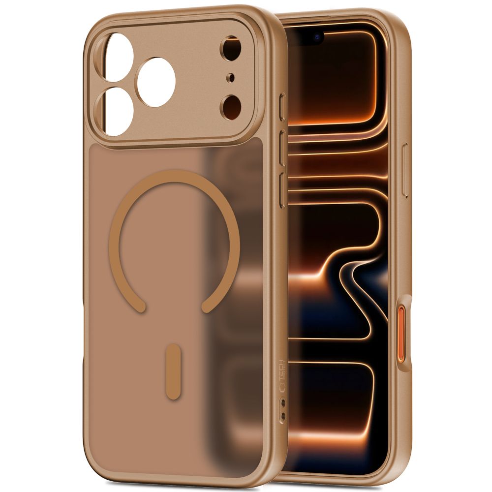Tech-Protect BasicMag MagSafe Phone Case Cover iPhone 17 Pro Max - Brown (0)
