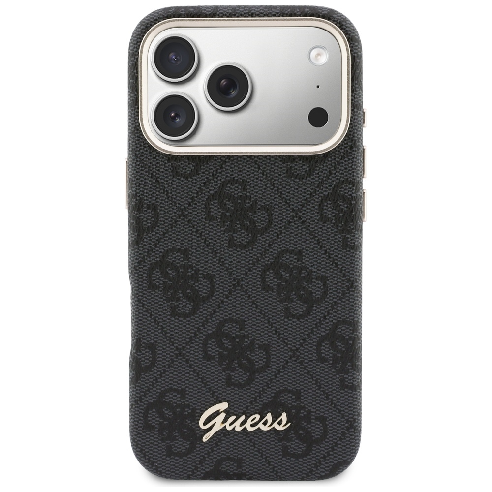 Guess 4G Script MagSafe Phone Case Cover iPhone 17 Pro Max - black (1)