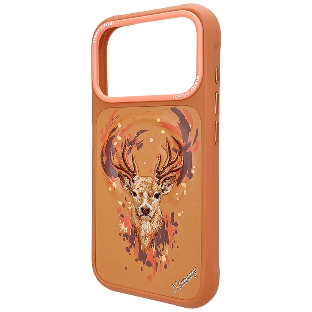Nimmy MagSafe Case with 3D Deer iPhone 17 Pro Max - Orange (0)