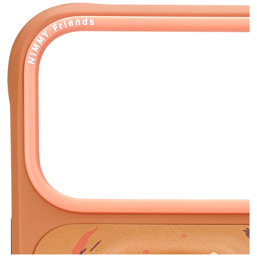Nimmy MagSafe Case with 3D Deer iPhone 17 Pro Max - Orange (3)