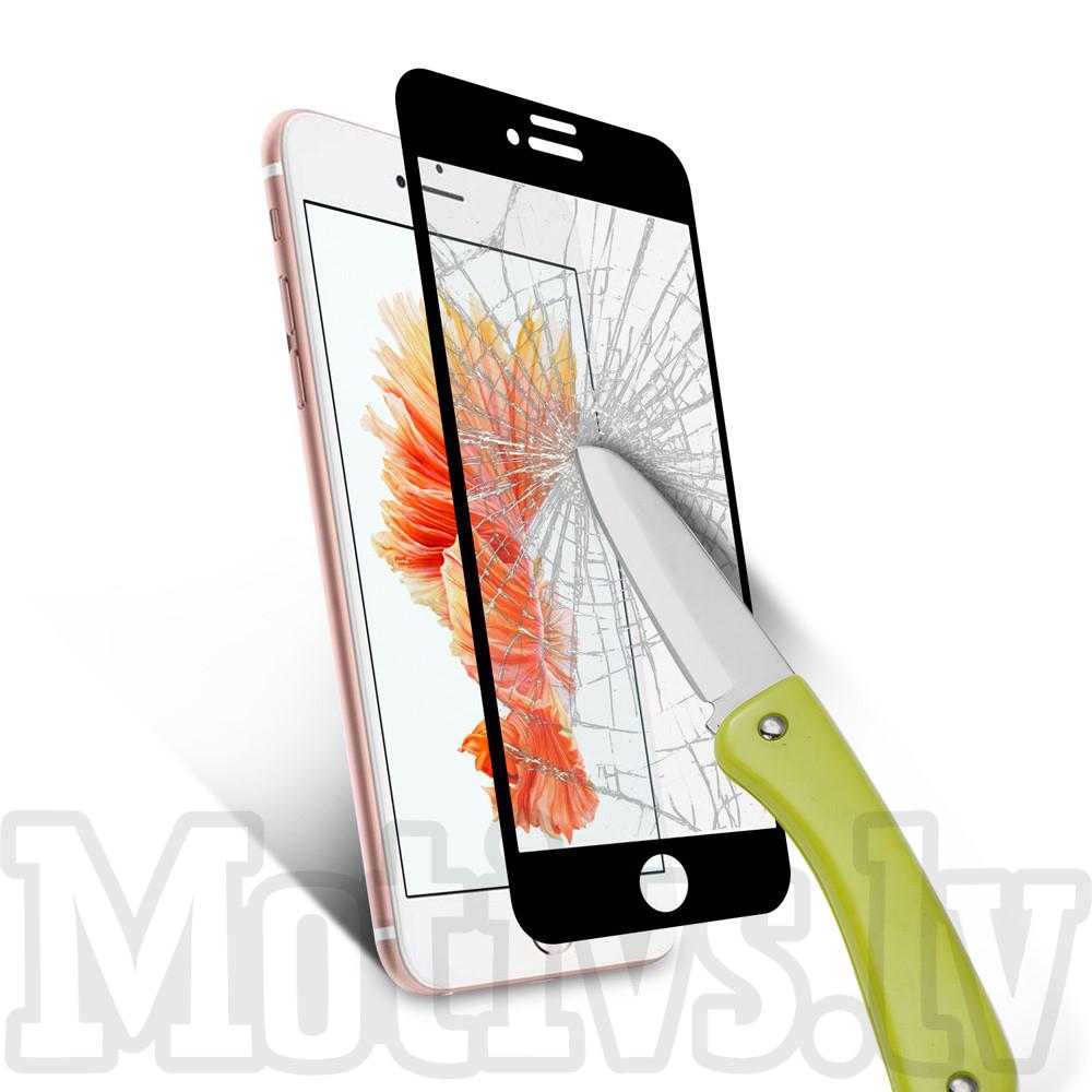 5D Tempered Glass for Apple iPhone 7 Plus / 8 Plus 5.5" Screen Protector, black (2)