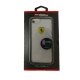 Ferrari iPhone Case Banner Transparent/Black