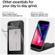 Apple iPhone 7 / 8 / SE (2020) (2022) 4.7\" Spigen Liquid Crystal TPU Case Cover, Transparent