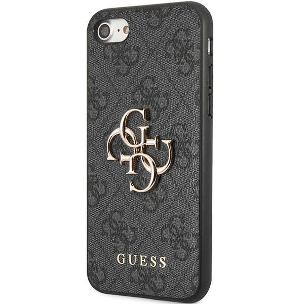 Apple iPhone 8 / 7 / SE (2020) (2022) 4.7" Guess Big Metal Logo Case Cover (GUHCI84GMGGR), Grey (0)