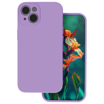 Apple iPhone 17 Air 6.5'' Matt Silicone Color Case Cover, Lavander