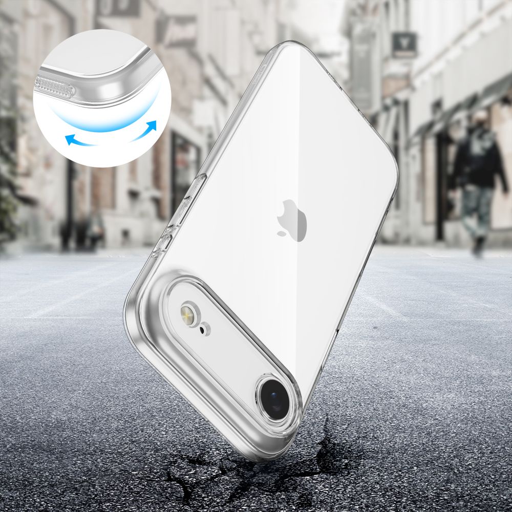 Tech-Protect FlexAir Phone Case Cover iPhone 17 Air - Clear (1)