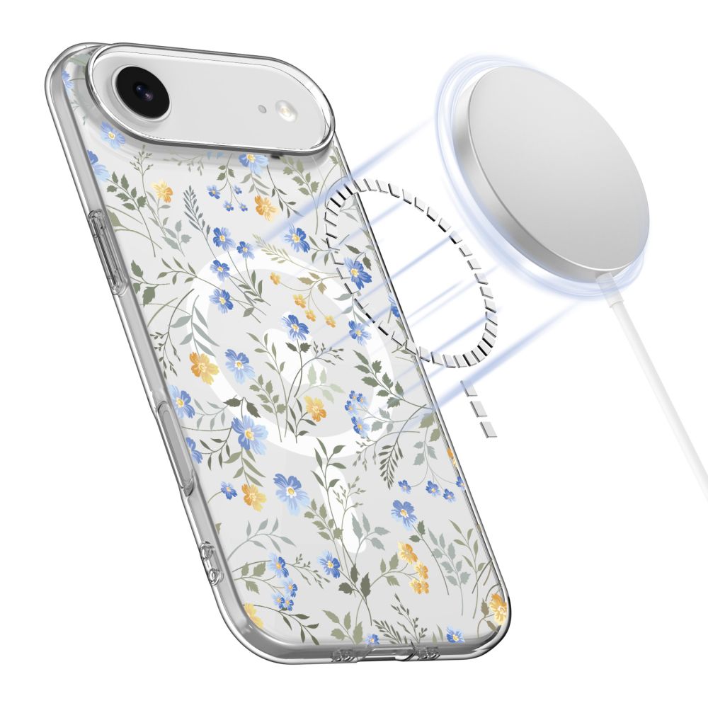 Tech-Protect FlexAir MagSafe Phone Case Cover iPhone 17 Air - Daisies with Leaves (0)