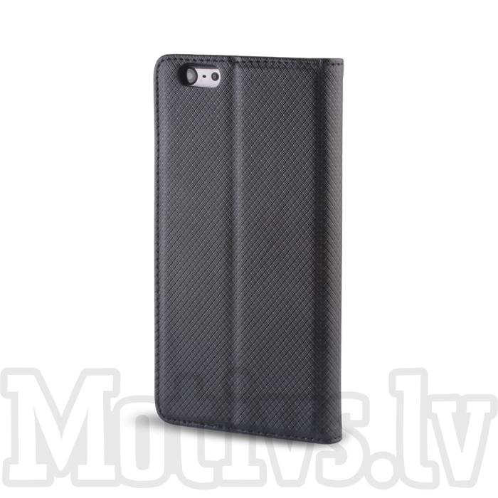 Apple iPhone XS MAX Magnet TPU Book Case Cover Wallet with Pockets - Black (0)