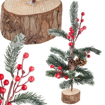 Small Tabletop Christmas Tree Decoration for Desk and Table Centerpiece