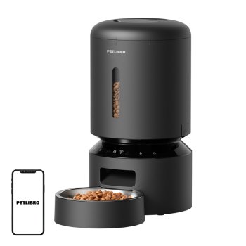 Petlibro Granary Smart WiFi Pet Food Dispenser 5L Black